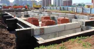 Фундаменты промышленных зданий в Кулебаках цена от 25328 руб. - заказать строительство фундамента промздания под стальные колонны